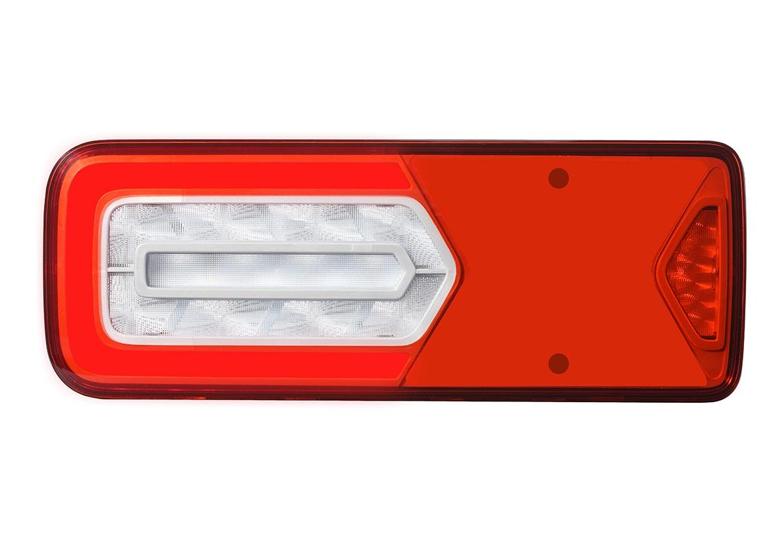 LED Heckleuchte Glowing Links 24V, zusätzliche Anschlüsse